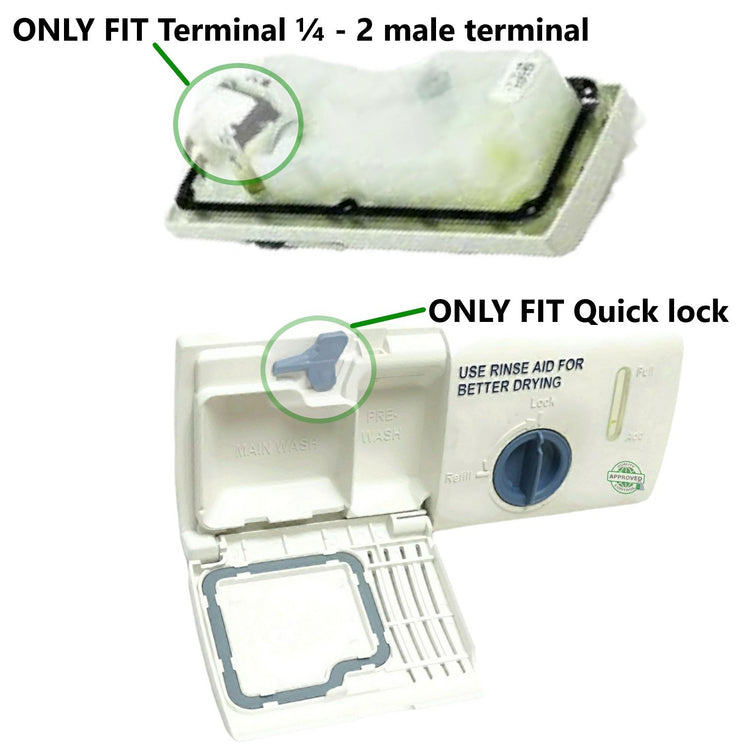 Global Products Dishwasher Detergent Dispenser Compatible Kitchen Aid EAP1174...
