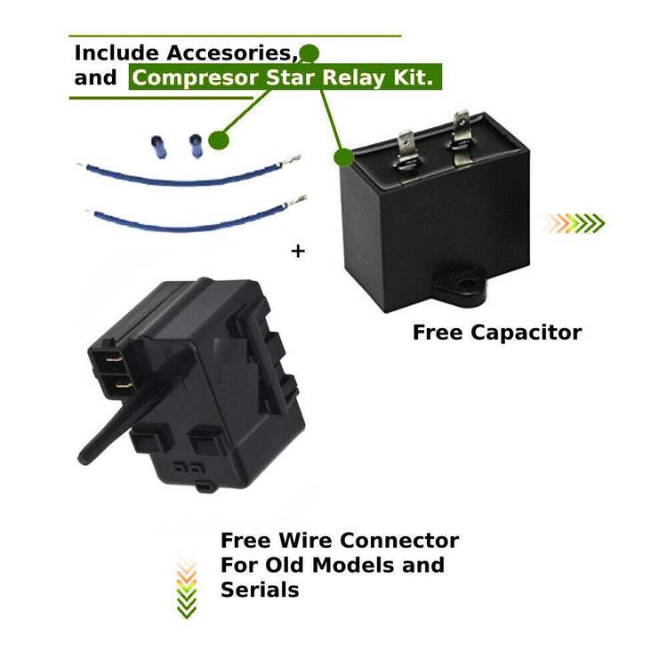 2-3 days Delivery-WR08X10112 Refrigerator Compressor Start Relay WR08X10112