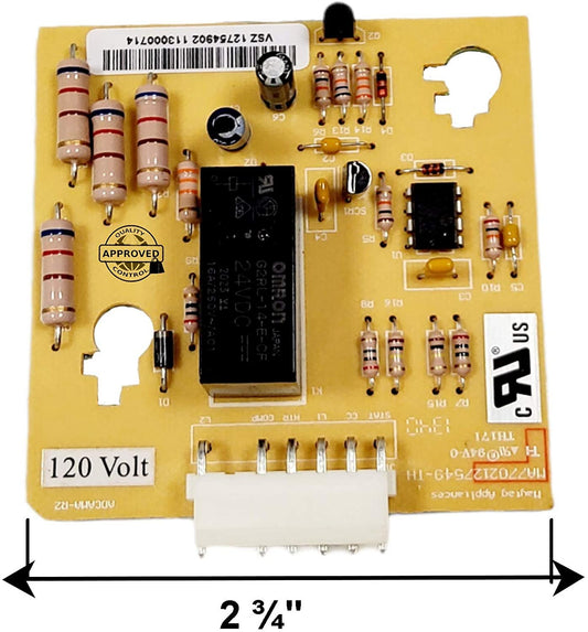 GlobPro W11227239 Refrigerator Control Board 2 ¾" length Approx. Replacement for and compatible with Whirlpool Maytag Kenmore W11227239 Heavy DUTY