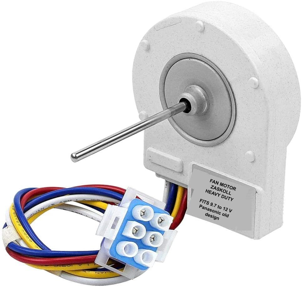 GlobPro 67001369 997936 AH2003529 EA2003529 Fridge Fan Motor 3" ΒΌ length Approx. Replacement for and compatible with Jenn-Air Admiral Heavy DUTY