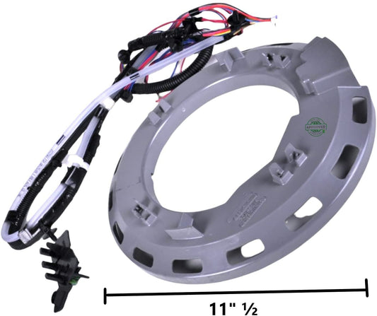 GlobPro PD00002922 1394136 PS2180265 EAP2180265 Washer Rotor Position Sensor Kit 11" Β½ Diameter Approx. Replacement for and compatible with Whirlpool Maytag Kenmore Heavy DUTY