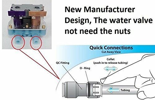 DELIVERY 2-3 DAYS- PS330079 KitchenAid Refrigerator Water Valve PS330079