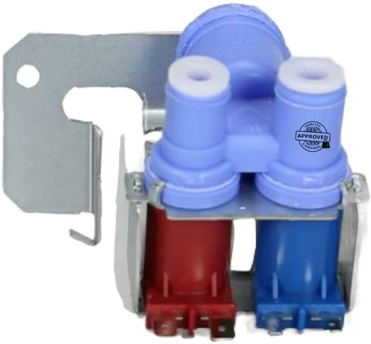 GlobPro WR57X10050 Frid Water Valve Out Water ยผ" Replacement for and compatible with GE Kenmore RCA Hotpoint Heavy DUTY