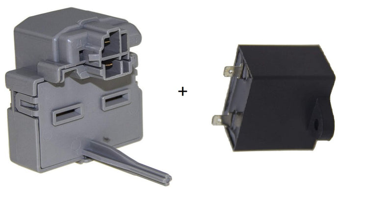 CK513605014 fits Embraco Compressor Start Relay 1/4 terminal EECON QD + Capacitor