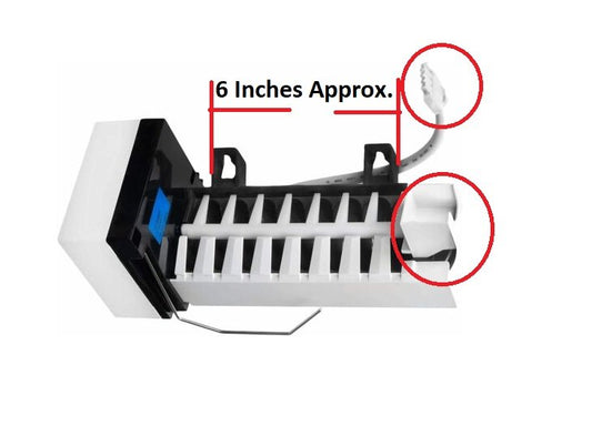 FD1101S ICE MAKER 6" Support-4 Pins -Compatible With Kenmore Frigidaire NON OEM Old # MODEL-FD1101S