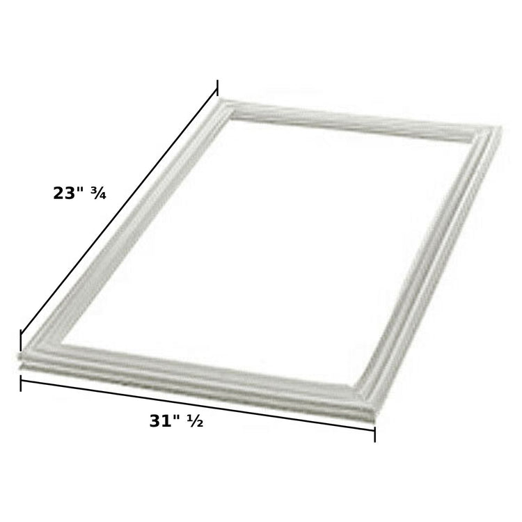 GlobPro WR24X0541 300859 Freezer Door Gasket only for 23" ¾ X 31" ½ Replacement for and compatible with General Electric Heavy DUTY