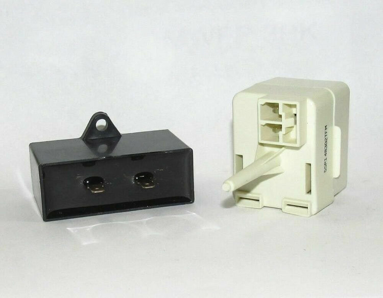 5SP Refrigerator Compressor Relay start device and Capcitor old # 5SP15R419LFM
