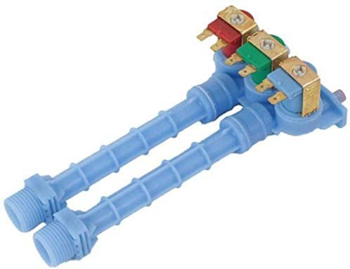 NEW 134866600,134371210 Water Valve Compatible for Frigidaire, Electriolux washer by OEM Manufacturer, PS1145747, 1154727, AP3844428, 134870300, 1461080, PS2330891, AP4354012-2 YEAR WARRANTY