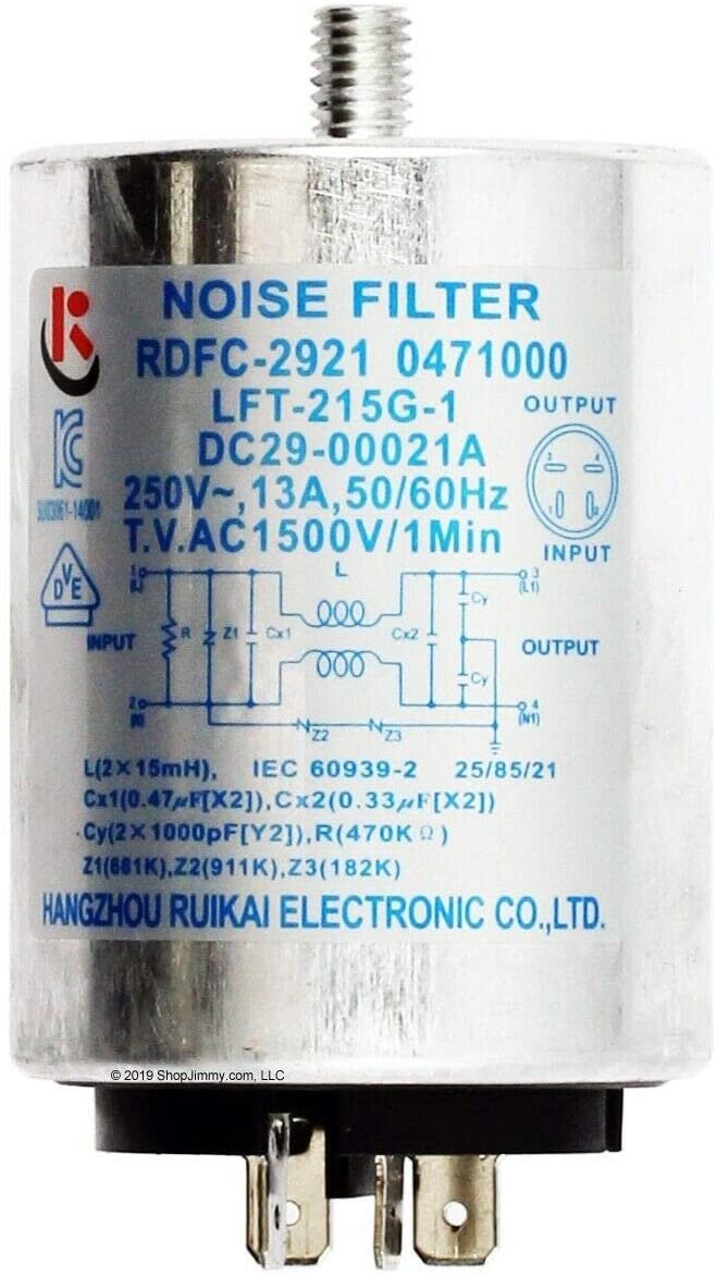 Global Solutions - Washer Noise Filter DC29-00021A