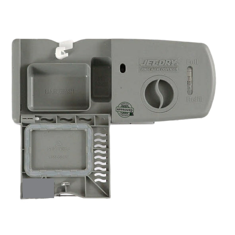 GlobPro WD12X10163 Diswasher Detergent and rinse aid dispenser 8 ยพ" length Approx. Replacement for and compatible with General Electric Hotpoint Heavy DUTY