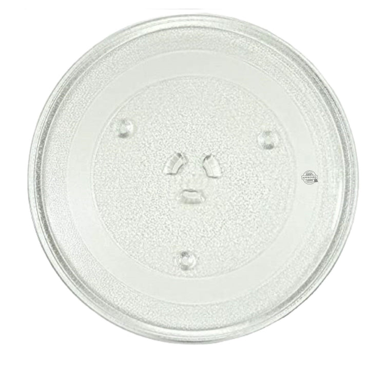 GlobPro W10531726 W11358813 Microwave Glass Tray Turntable 13" Length Approx. Replacement for and Compatible with Amana KitchenAid Maytag Whirlpool Heavy Duty