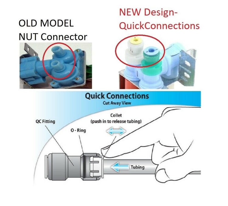 2-3 Days Delivery-Robertshaw N-86-QC-N kenmore Water Valve N-86-QC-N-K75384
