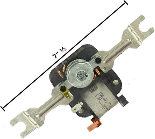 GlobPro PD00025325 AP3103456 EAP358620 PS358620 Fridge Evaporator Fan Motor Kit 7" Β½ length Approx. Replacement for and compatible with Whirlpool KitchenAid Roper Kenmore Heavy DUTY