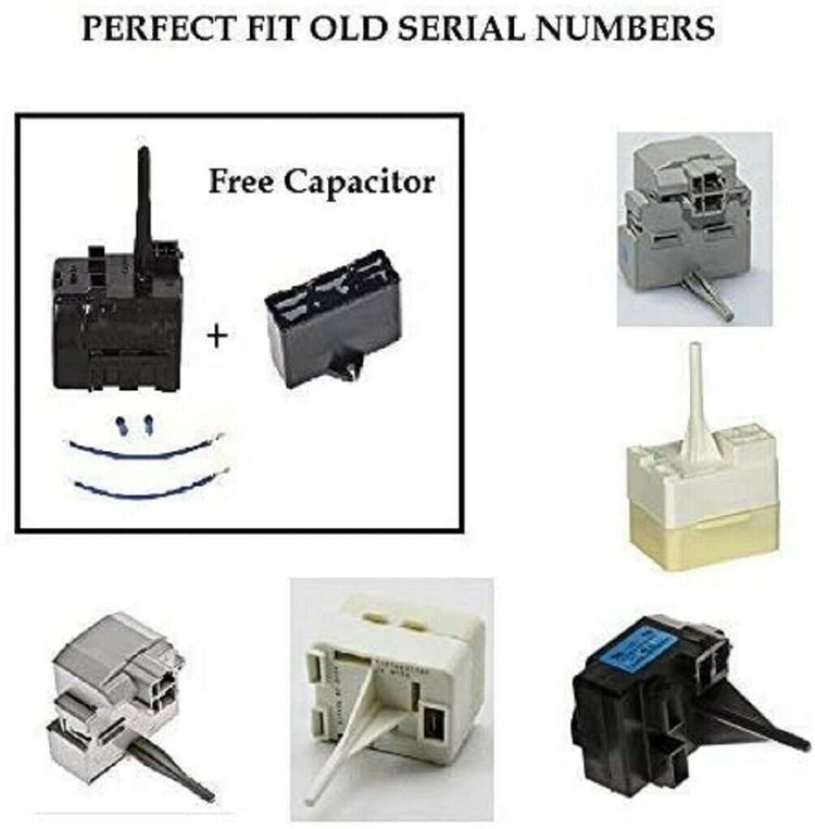 225D1204P003 Refrigerator Embraco Compressor Start Relay 513604061 1143860U3