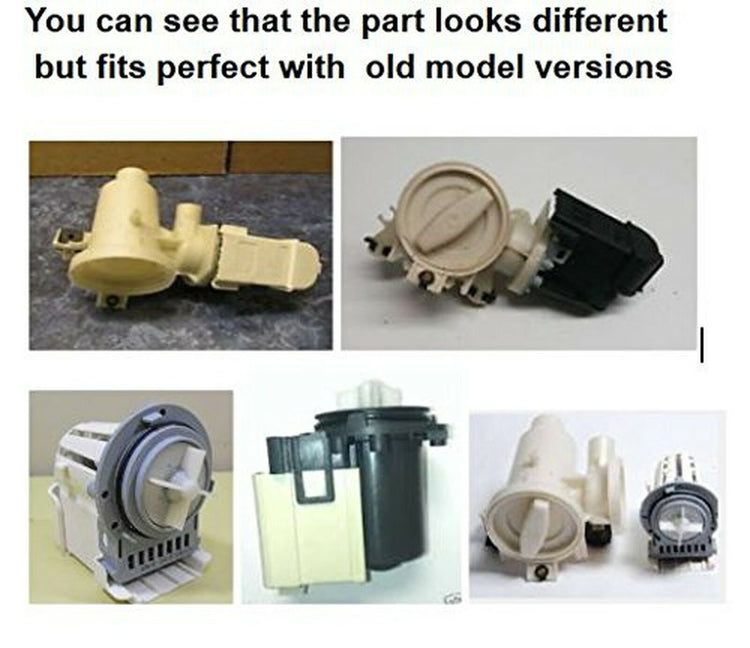 ASKOL fits WHIRLPOOL DUET WASHER WATER PUMP MOTOR Mod: M75 461970228511