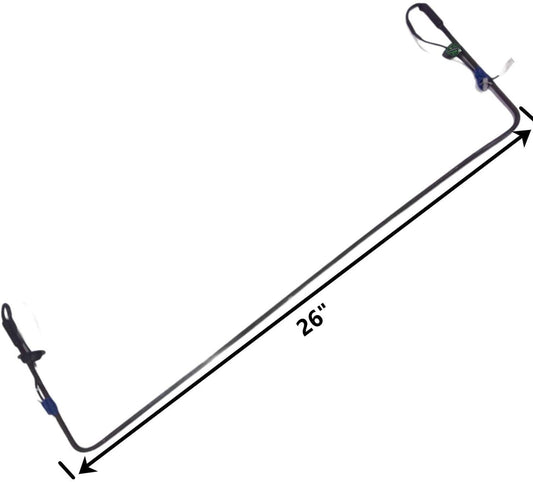 GlobPro W10162932 Frid Heater 26" length Approx. Replacement for and compatible with Maytag Whirlpool KitchenAid W10162932 Heavy DUTY