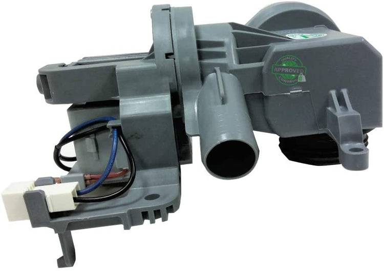 GlobPro WPW10605427 Washer Water Drain Pump Complete 9" length Approx. Replacement for and compatible with Maytag Whirlpool Heavy DUTY