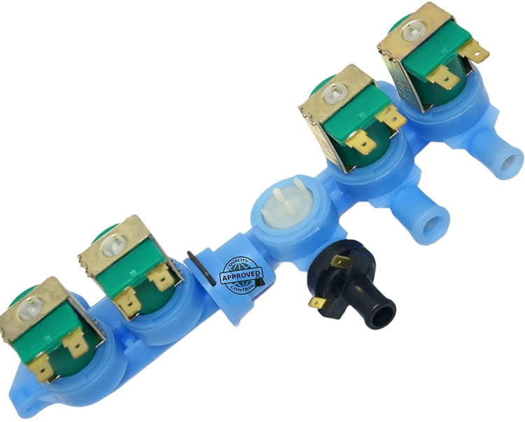 GlobPro 22003245 Washer Water valve 4 coil - 9" Β½ length Approx. Replacement for and compatible with Maytag Heavy DUTY