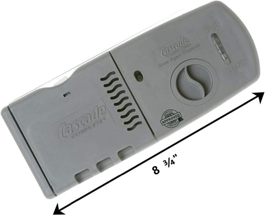 GlobPro PS958966 WD12X10046 WD12X10112 1055139 Diswasher Detergent and rinse aid dispenser 8 ΒΎ" length Approx. Replacement for and compatible with General Electric Hotpoint Heavy DUTY