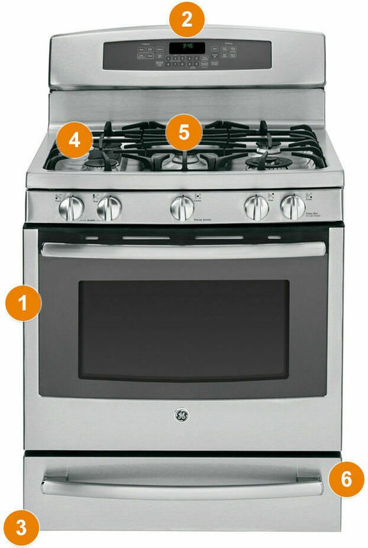 2-3 Days Delivery- Range 6 Inch Surface Burner Element EAP11757480 - PD00003241