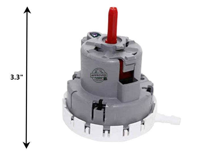 W10820051 Kenmore Washer Water Level Pressure Switch Whirlpool W10339229, 3366848, 3950422,