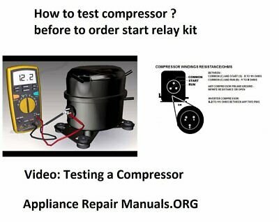 AP3884299 PS1020294 Americana Frigde Compressor Start Relay Fits GE Hotpoint