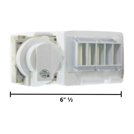 GlobPro 2161467 2209751 Fridge Air Diffuser Assembly 6" Β½ length Approx. Replacement for and compatible with KitchenAid Kenmore Heavy DUTY