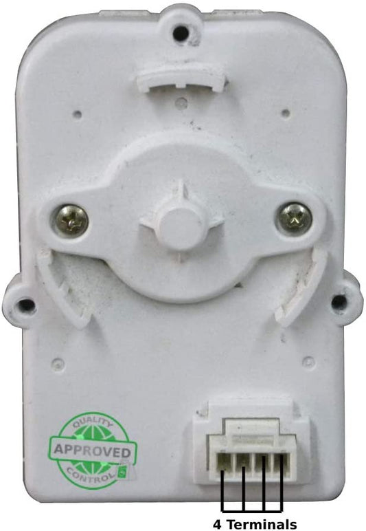 GlobPro AP6977676 Refrigerator Condenser Fan Motor 4 pines in the back Fits Panasonic Replacement for and compatible with Maytag Whirlpool Kenmore KitchenAid AP6977676 Heavy DUTY