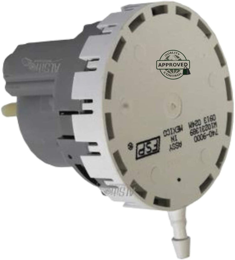 GlobPro PD00024054 AP5985206 EAP11723158 PS11723158 Washer Water Level Pressure Switch 3" large Approx. Replacement for and compatible with Whirlpool Kenmore KitchenAid Heavy DUTY