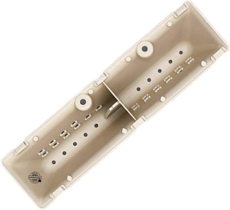GlobPro PD00058236 PS270403 278755 AP2046176 Washer Drum Baffle Agitation 10" ยผ length Approx. Replacement for and compatible with GE Heavy DUTY