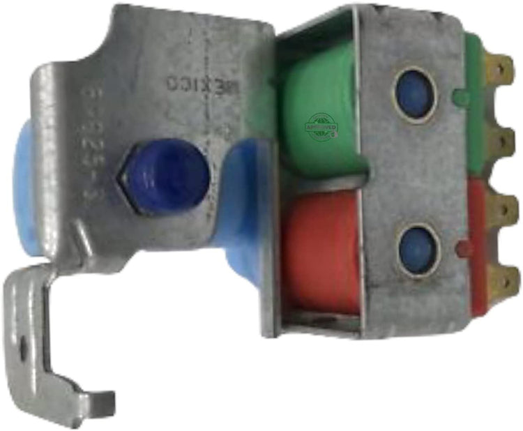 GlobPro 12001835 52643-1 55474-1 56468-1 Fridge Dual Water Valve Kit 4" ยผ length Approx. Replacement for and compatible with Maytag Admiral Jenn-Air Magic Chef Heavy DUTY