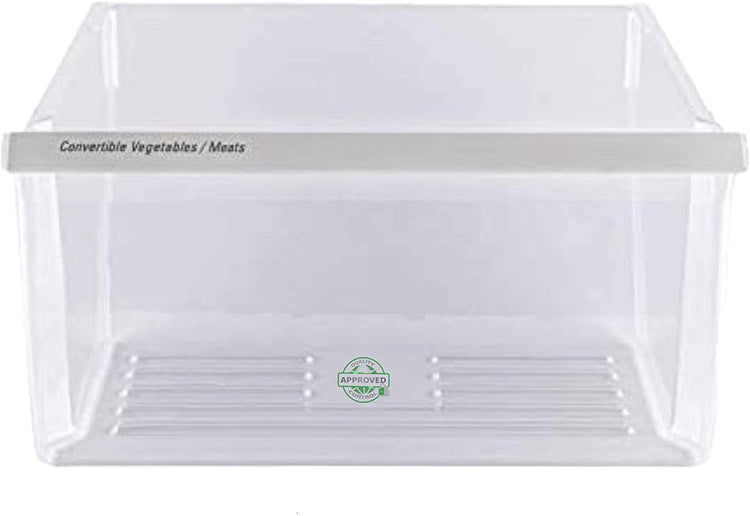 GlobPro 2175076 2179276 2179279 1021816 Refrigerator Crisper Drawer 16" length Approx. Replacement for and compatible with Whirlpool Roper Estate 2175076 2179276 2179279 1021816 Heavy DUTY