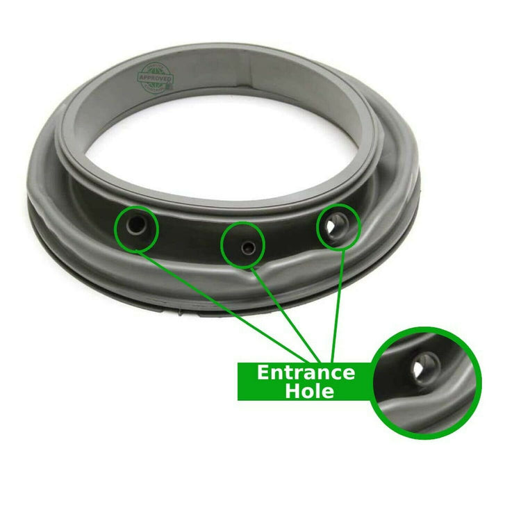 GlobPro W10474367-W10900506 Washer Door Boot Seal Diameter 22" Approx. Replac...