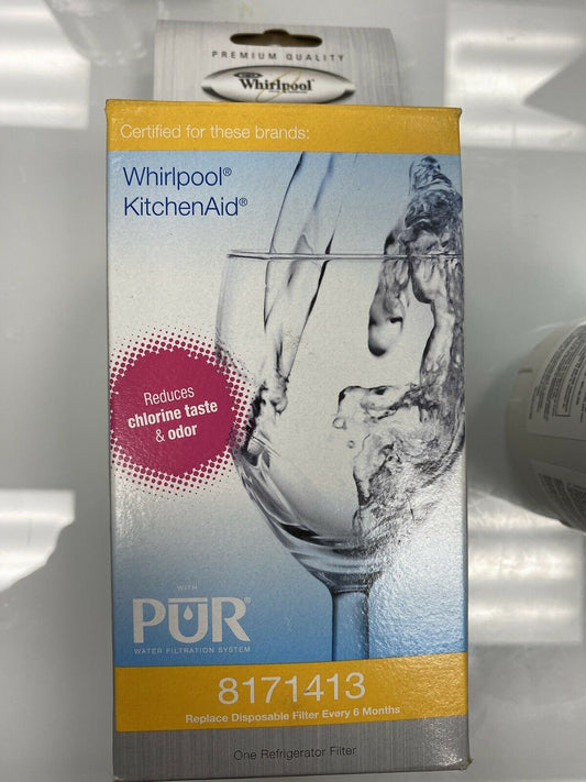 PUR Whirlpool 8171413 KitchenAid Refrigerator Water Filter Genuine, New