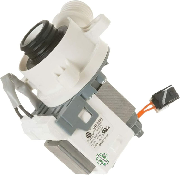 WW01F01791 B40-3A01 290D1201G002, B30-3A02 Washer Water Drain Pump Fits GE, Hotpoint