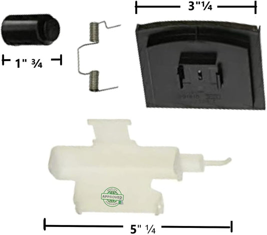 GlobPro PD00023978 PS11723180 AP5985152 EAP11723180 Frid Ice Door Dispenser Kit 3"ΒΌ x 1" ΒΎ x 5" ΒΌ Replacement for and compatible with KitchenAid Whirlpool Estate Kenmore Heavy DUTY