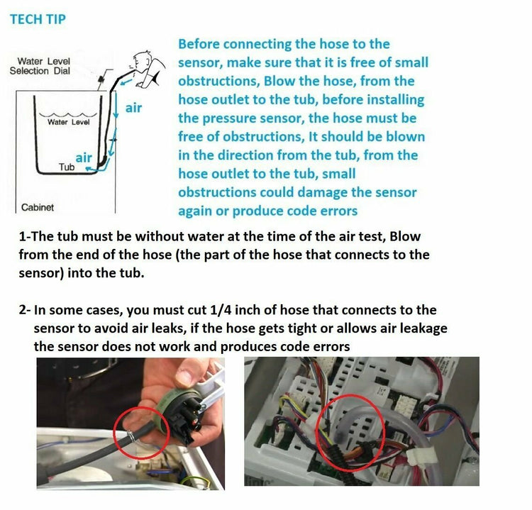 2-3 days delivery- WPW10163980 Kenmore Washer Water Pressure Switch W10163980
