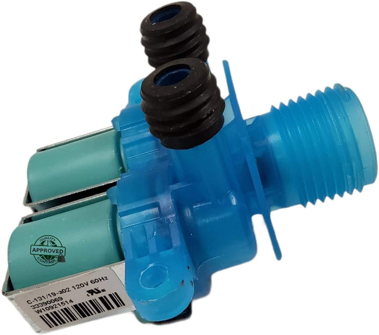 GlobPro PD00038781 AP6285450 33390069 Washer Water Inlet Valve 2 coil Replacement for and compatible with Kenmore Whirlpool Maytag PD00038781 AP6285450 33390069 Heavy DUTY