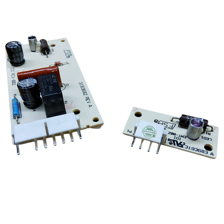 GlobPro W10193840 W10290817 Fridge Control Board Kit 10" Β½ length Approx. Replacement for and compatible with KitchenAid Whirlpool Kenmore Maytag Heavy DUTY