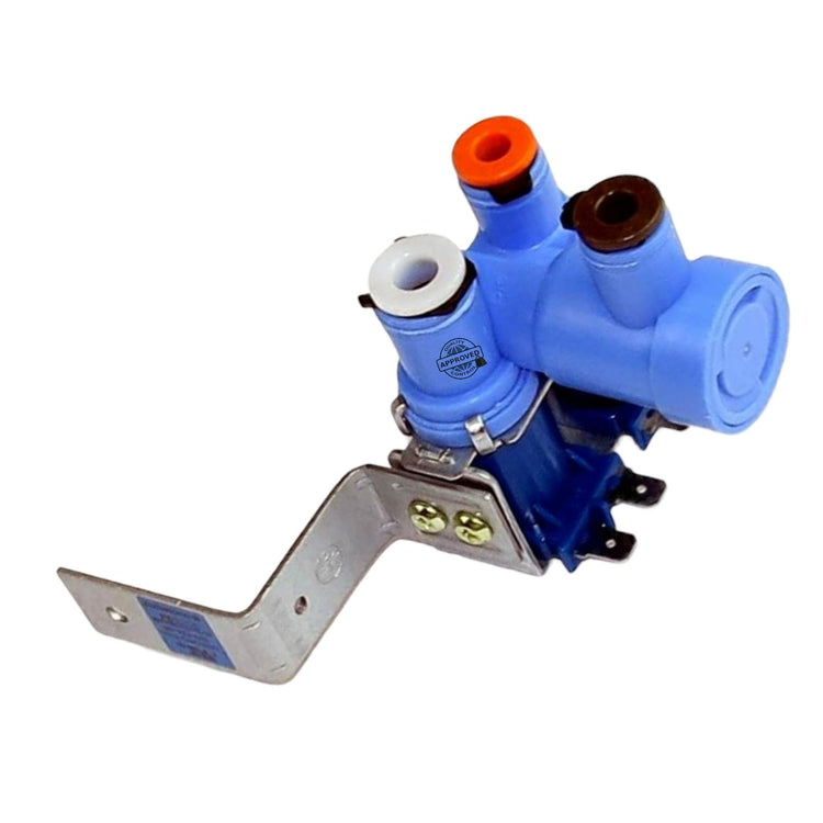 GlobPro 5221JB2010G 5221JB2010J 5221JB2010L 5221JB2010Q Frigde Water Inlet Valve Assembly 2 Coil 5" ยผ length Approx. Replacement for and compatible with Kenmore LG Heavy DUTY