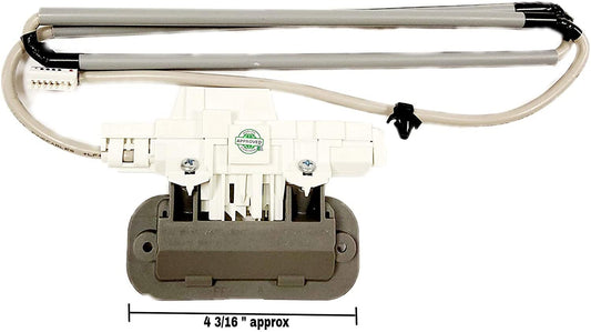 GlobPro 4384010-W10697793-W10787880 Door Latch Assembly Laundry Washer Replacement for and compatible with Whirlpool brands include Kenmore Maytag 4384010-W10697793-W10787880 Heavy DUTY