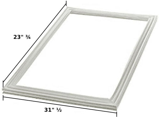 GlobPro WR24X541 Freezer Door Gasket only for 23" ΒΎ X 31" Β½ Replacement for and compatible with General Electric Heavy DUTY