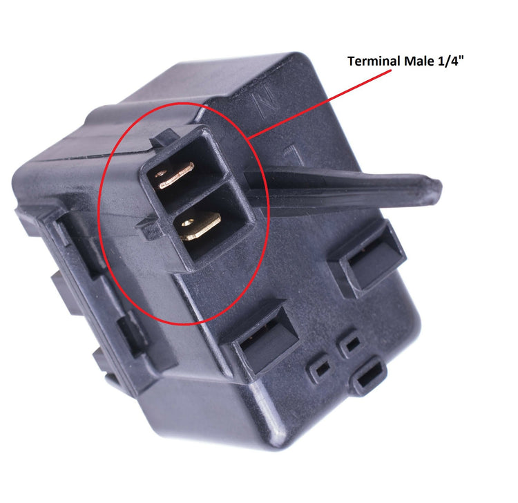 225D1204P003 Refrigerator Embraco Compressor Start Relay 513604061 1143860U3