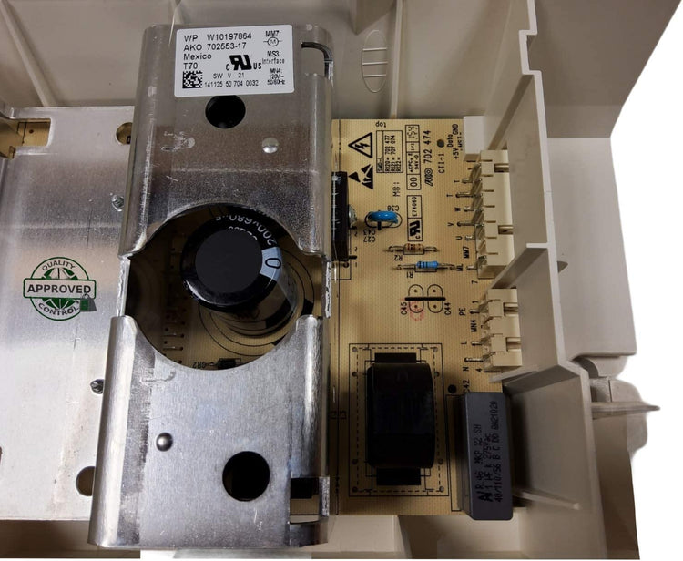 GlobPro WPW10197864 Washer Main Control Board 9 Β½" length Approx. Replacement for and compatible with Whirlpool Kenmore Maytag Heavy DUTY