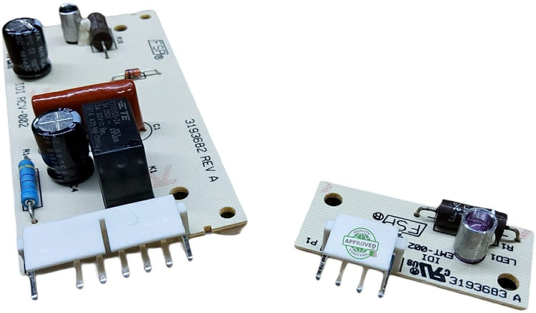 GlobPro 4388635 4389102 4389102R W10193666 Fridge Control Board Kit 10" Β½ length Approx. Replacement for and compatible with KitchenAid Whirlpool Kenmore Maytag Heavy DUTY