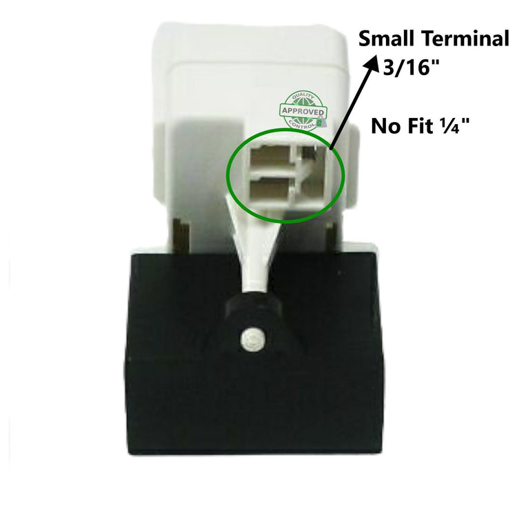 GlobPro Fits old # 5Sp14P319TI Compressor Relay Start Device Kit Compatible with Whirlpool Kenmore 5SP14N319NFD, AP6030710, PS11765759, EAP11765759 Refrigerator Free WPW10662129