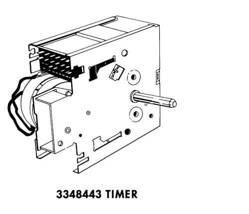 Express Parts Whirlpool Part Number 3348443: Timer