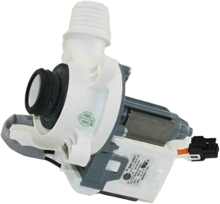 WW01F01791 B40-3A01 290D1201G002, B30-3A02 Washer Water Drain Pump Fits GE, Hotpoint