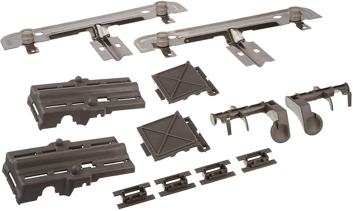 Global Products Dishwasher Dishrack Adjuster Kit Fan Motor Compatible with Kenmore W10712394