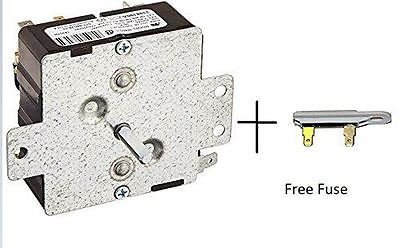 Express Parts Whirlpool Kenmore Dryer Timer UNI90123 Fits PS11742165 KIT Includes FREE FUSE